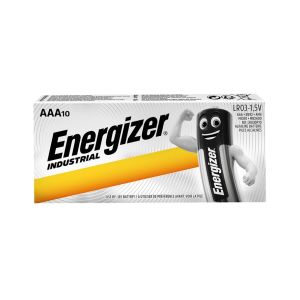 Energizer Industrial Alkaline Battery LR03 AAA P10