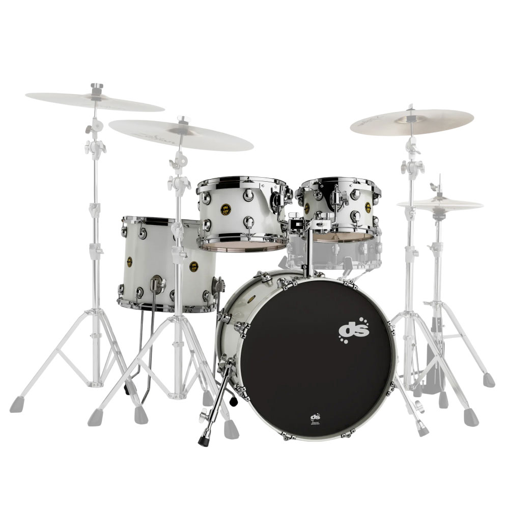 ds Drum FURY White Pearls Lacquer Club Kit