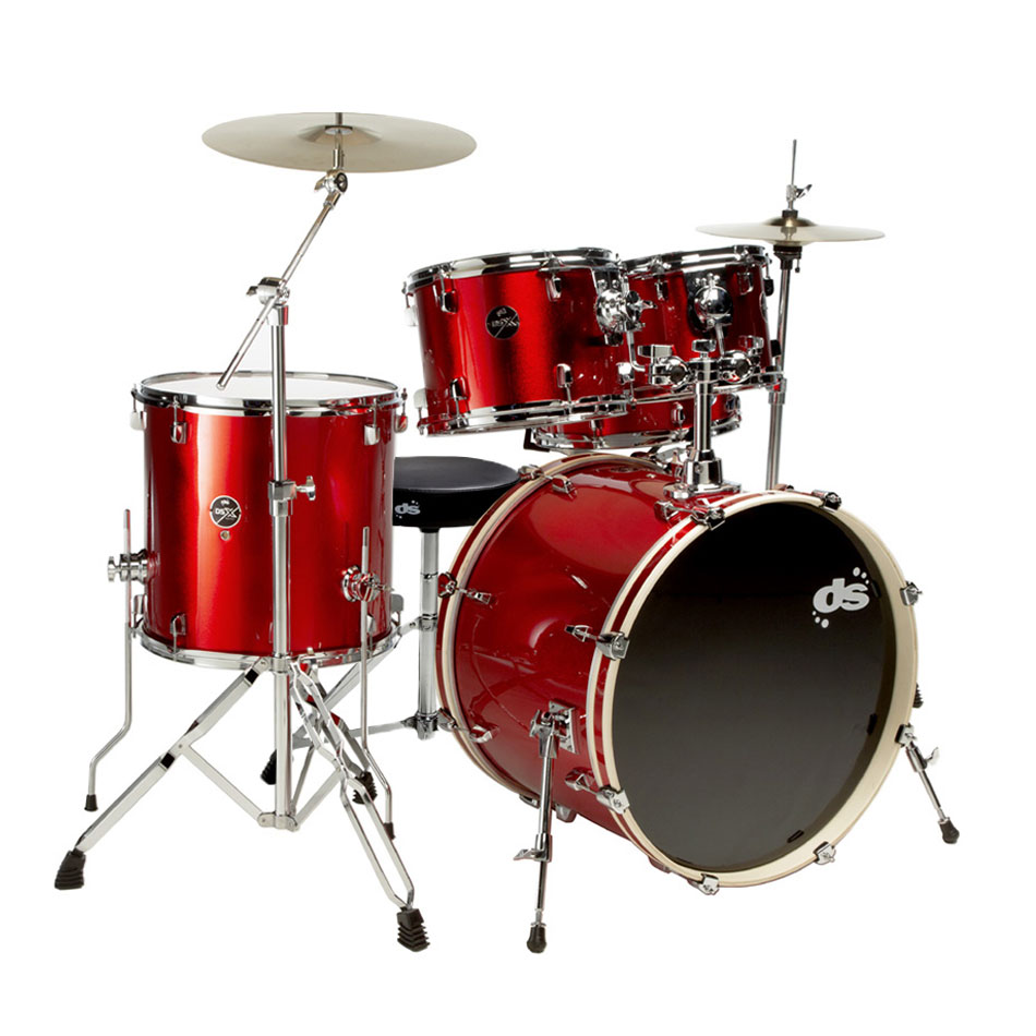 ds Drum DSX Candy Red Sparkle Stage