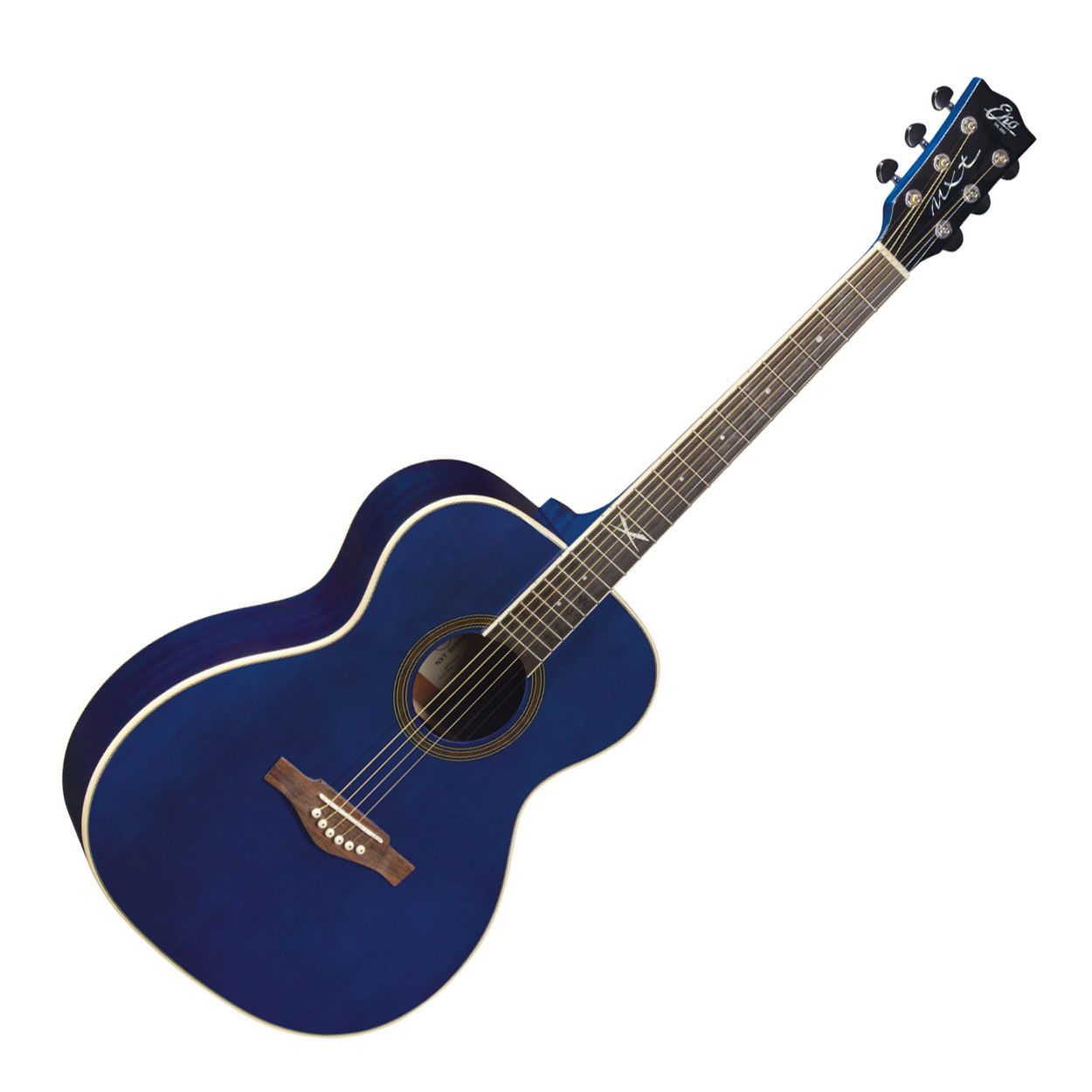 Eko Guitars NXT A100STb SEE THROUGH Blue
