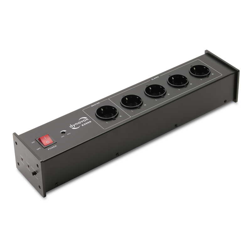 Dynavox X2000 HiFi Power Strip Black