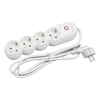 Entac Socket Extension Design Cord 4 Sockets 1.5m