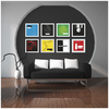 Glorious Vinyl Frame Set 12" White