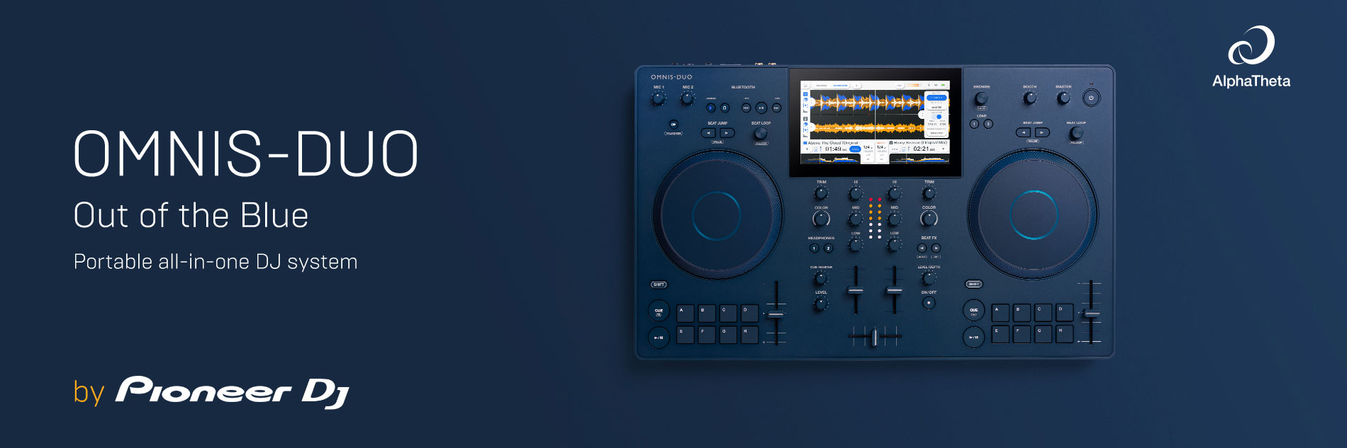 Homepage AlphaTheta OMNIS-DUO