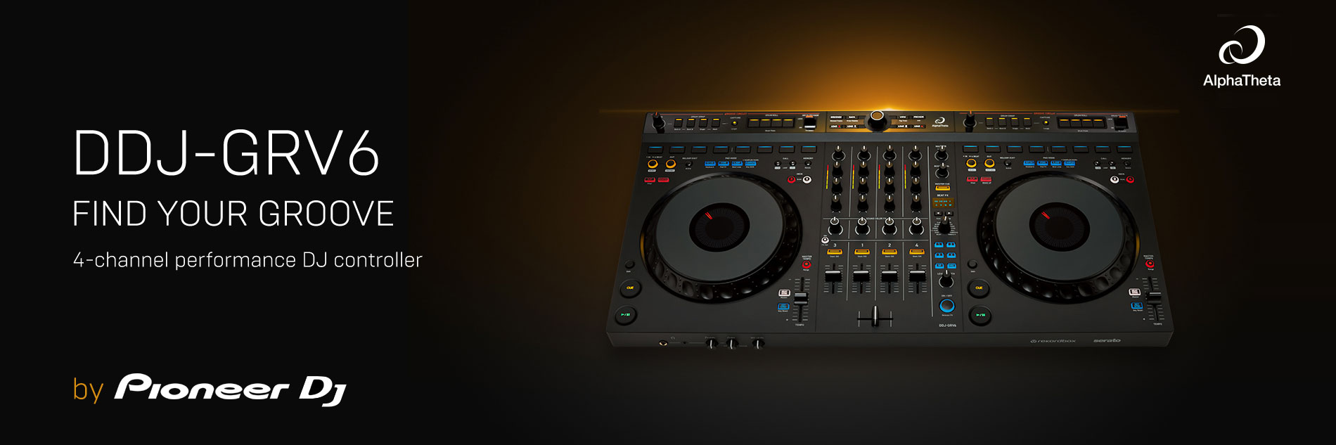 Homepage AlphaTheta DDJ-GRV6