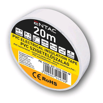 Entac Ταινία 19mm x 20m Άσπρη