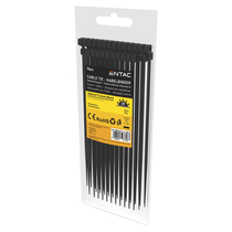 Entac Cable Tie 3.6mm X 250mm Black