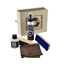 Simply Analog Vinyl Record Cleaning Boxset Deluxe Edition - Brown