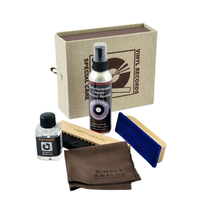 Simply Analog Vinyl Record Cleaning Boxset Deluxe Edition - Brown