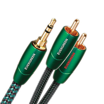AudioQuest Evergreen 3.5mm male - 2x RCA male 2m