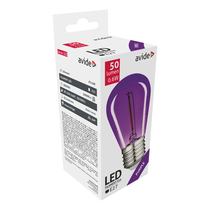 Avide Decor LED Filament Bulb 0.6W E27 Purple