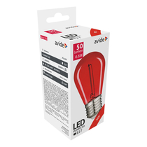 Avide Decor LED Filament Bulb 0.6W E27 Red