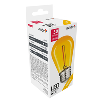 Avide Decor LED Filament Bulb 0.6W E27 Yellow