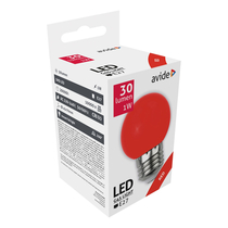 Avide Decor LED Bulbs G45 1W E27 Red
