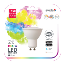 Avide Smart LED GU10 5.5W RGB+W WIFI App Control
