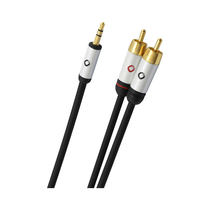 Oehlbach i-Connect RCA - Jack Black 3m