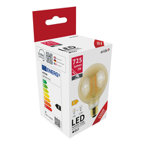 Avide LED Filament Globe G95 7W Dimmable/Amber E27 360° 2500K
