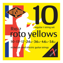 Rotosound R10-7 Roto Yellows 7-string 10-56