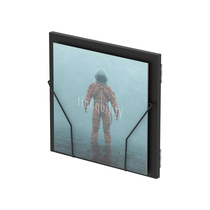 Glorious Record Box Display Door Black