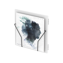 Glorious Record Box Display Door White