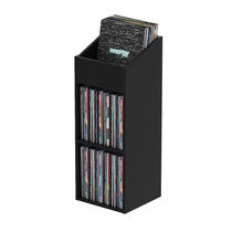 Glorious Record Rack 330 Black