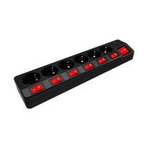 Entac Socket Extension Cord 6 Sockets With Surge Protection