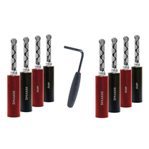 AudioQuest SureGrip-100 BFA/Banana Silver Plated (8 pcs)