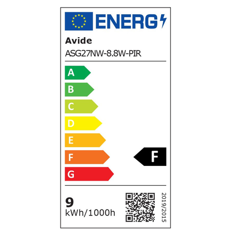 Avide Smart LED Globe A60 8.8W 4000K PIR Sensor