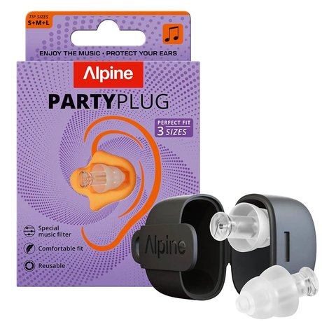 Alpine PartyPlug Transparent 3-Sizes