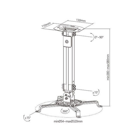 Brateck PRB-18S