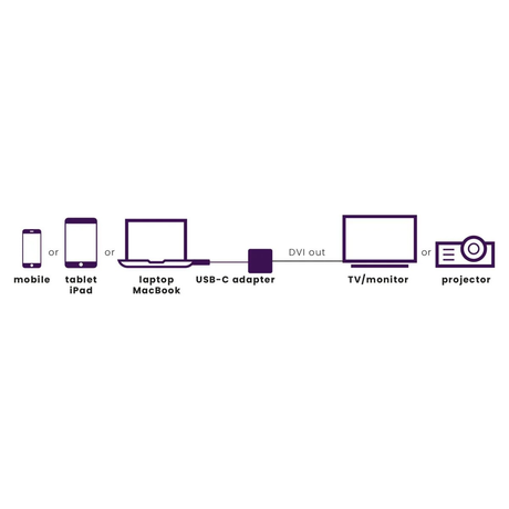 Marmitek Connect USB-C to DVI