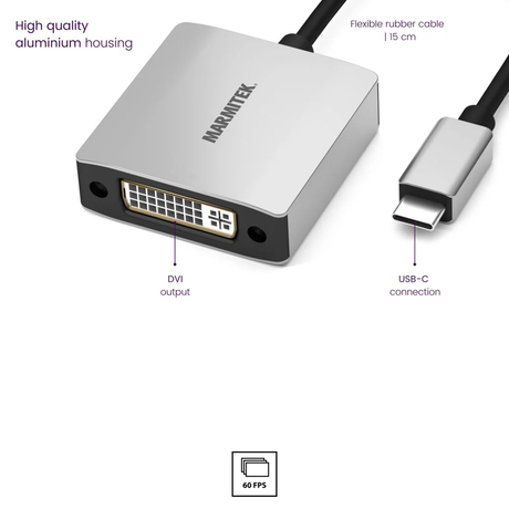 Marmitek Connect USB-C to DVI