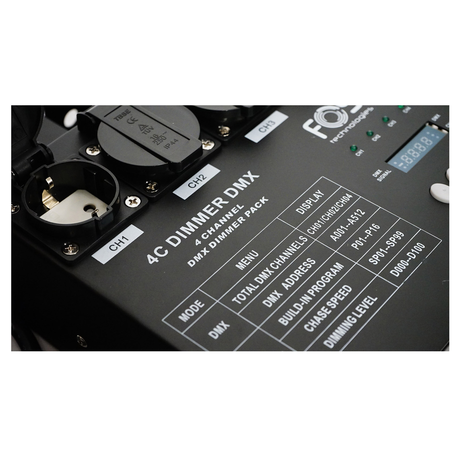 Fos Technologies 4CH DIMMER