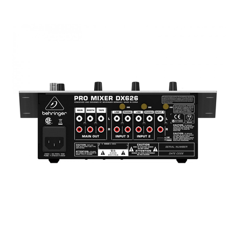 Behringer DX-626
