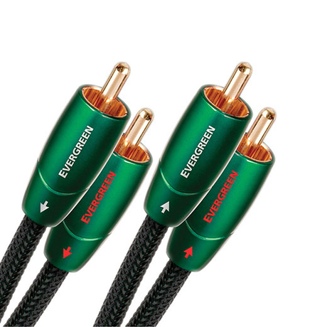 AudioQuest Evergreen 2x RCA male - 2x RCA male 0.6m