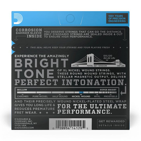 D'Addario EXL120