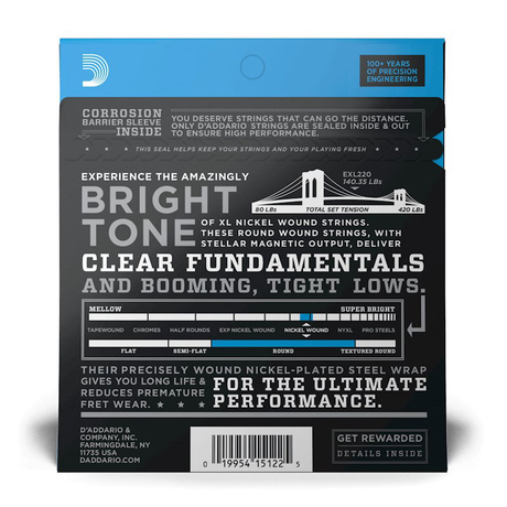 D'Addario EXL220