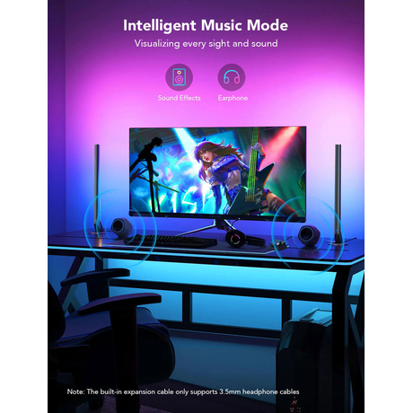 Govee RGBIC Wi-Fi Gaming Light Bars H6047