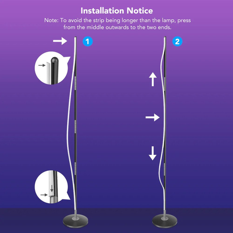 Govee RGBICW Smart Corner Floor Lamp H6076