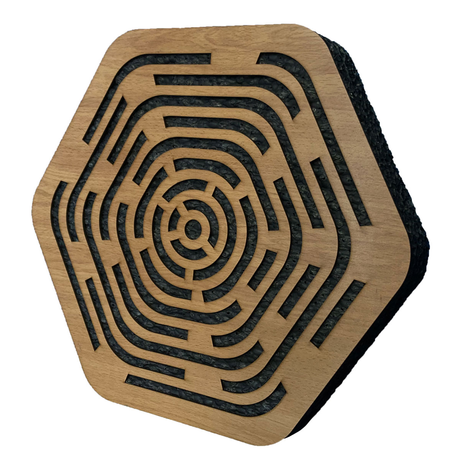 Proacoustics AcouCell Hexa Wood Maze