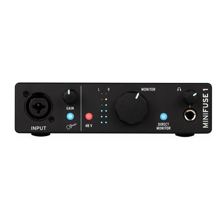 Arturia MiniFuse 1 Black