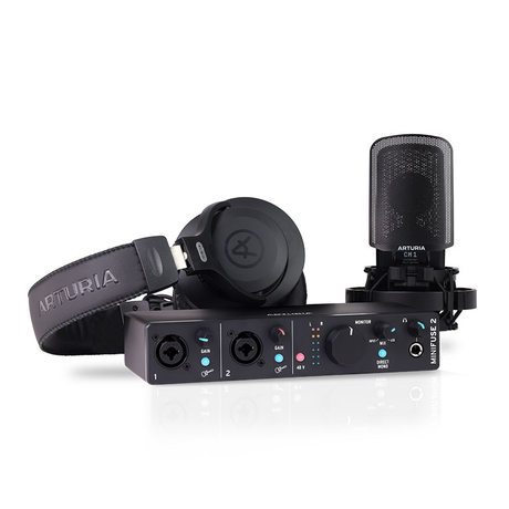 Arturia MiniFuse Recording Pack Black