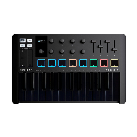 Arturia MiniLab 3 Deep Black