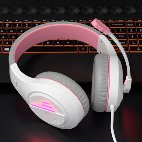 Meetion MT-HP021 White/Pink