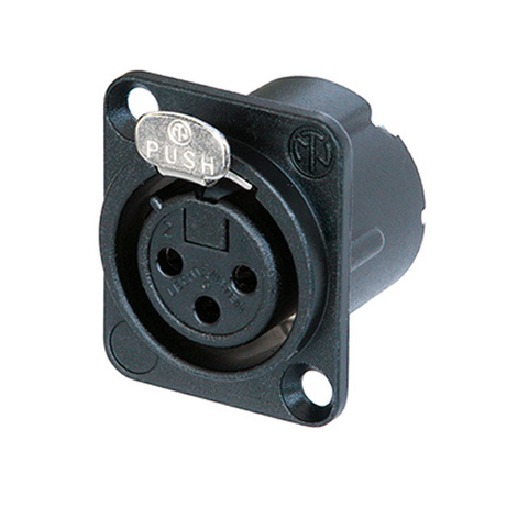Neutrik NC3FD-LX-B