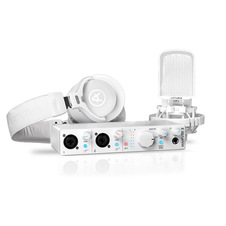 Arturia MiniFuse Recording Pack White