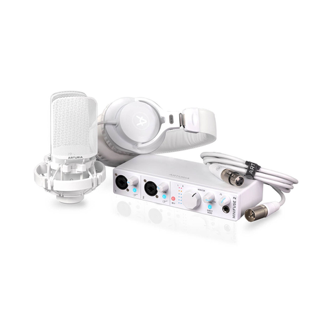 Arturia MiniFuse Recording Pack White