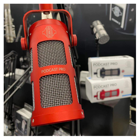 Sontronics Podcast Pro Red