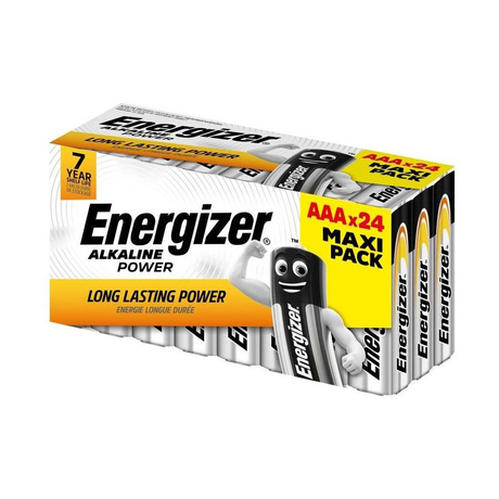 Energizer Power Alkaline Micro Battery AAA B24