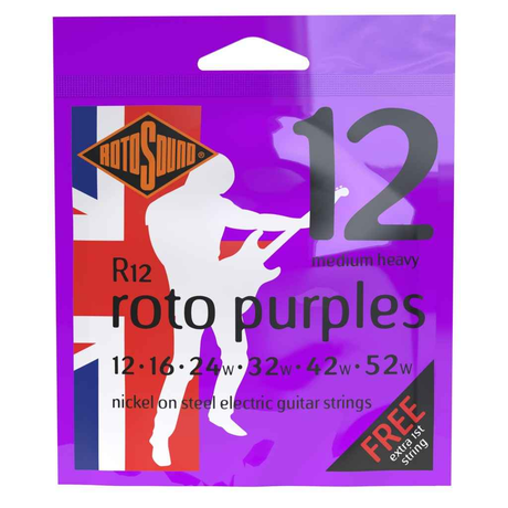 Rotosound R12 Roto Purples 12-52